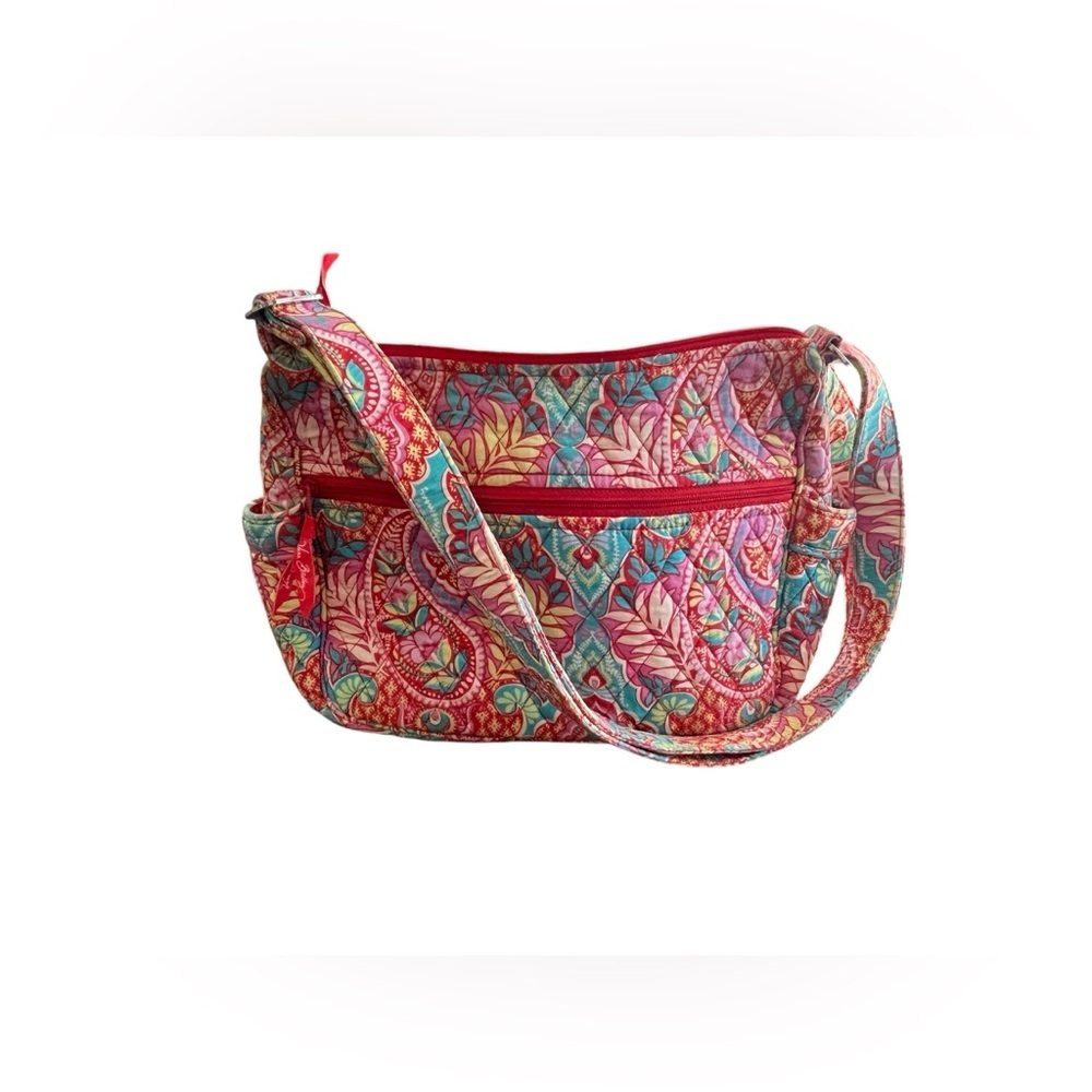 Vera Bradley Colorful Quilted Shoulder Bag Purse